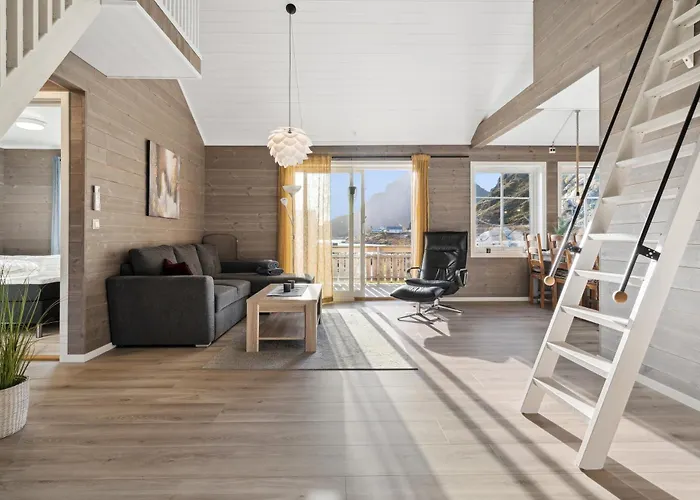 Akselhuset-koselig Hus Rett Ovenfor Kaikanten Midt I Lofoten Ferienhaus *